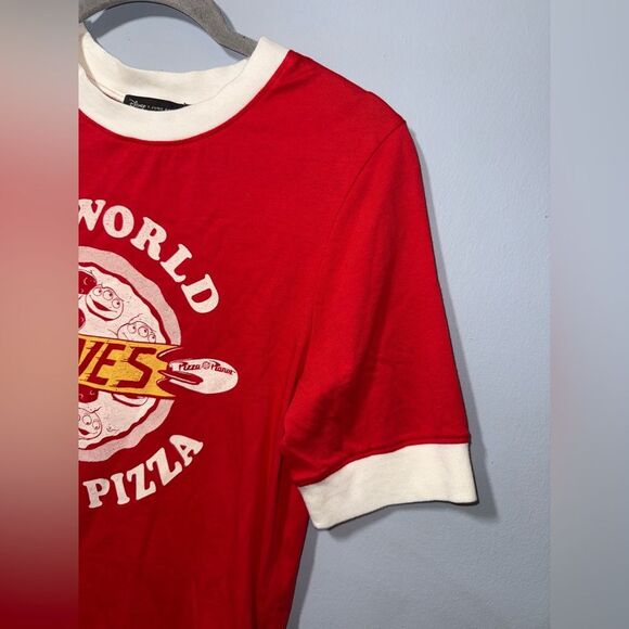 Toy Story x Junk Food Women’s Red Short Sleeve T-Shirt Size Medium NWOT - Picture 3 of 8